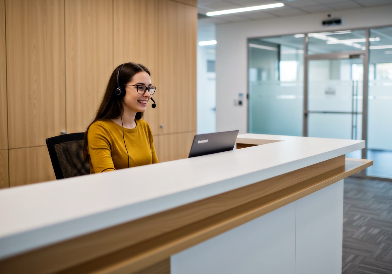 All Skills College reception and welcome area